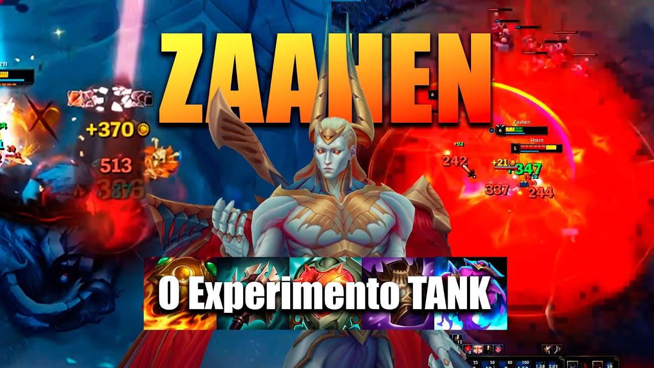 Eu joguei de ZAAHEN pra que VOCÊ NÃO PRECISE
