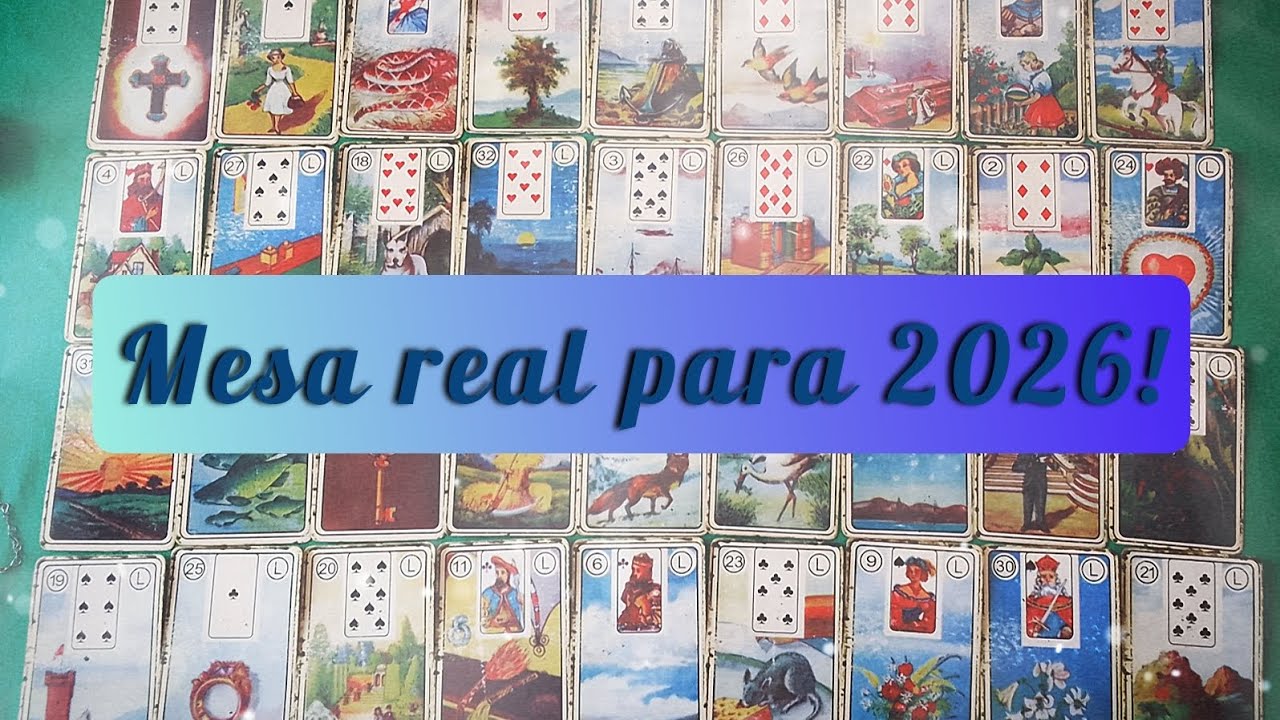 Mesa real para 2026 parte 1