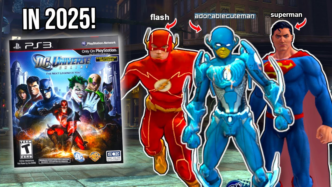 Playing DC Universe Online In 2025!