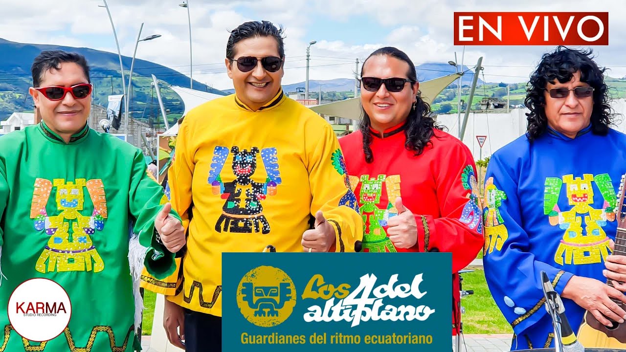 OBERTURA 4 DEL ALTIPLANO | Los 4 Del Altiplano | EN VIVO 4k 2020