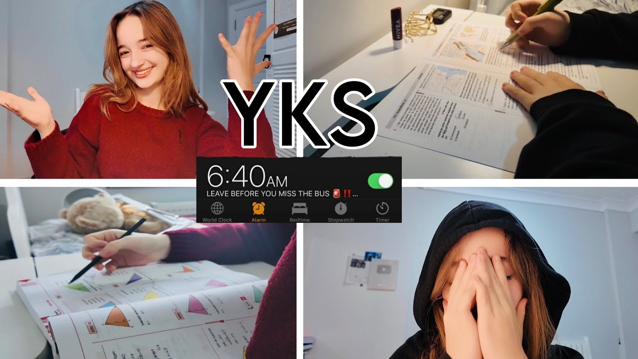 YKS DERS VLOG ⭐️ Ecre Ay