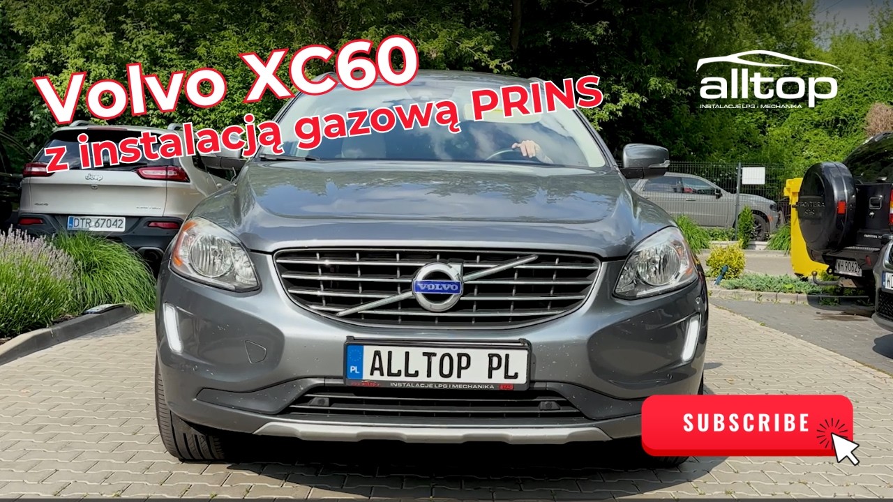 Volvo XC60 z instalacją gazową PRINS – komfort, moc i oszczędność w jednym!