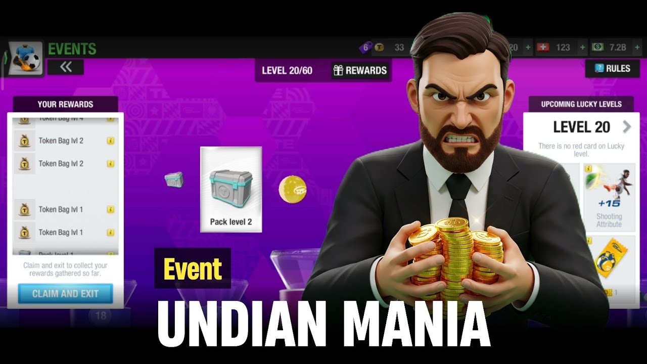 Event Undian Mania Part 1.000.000 🤑 Top Eleven 2025