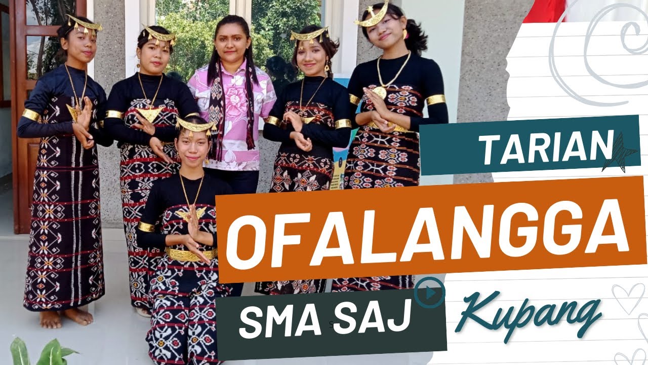 Tarian Ofalangga Kreasi siswa SMA SAJ Kupang