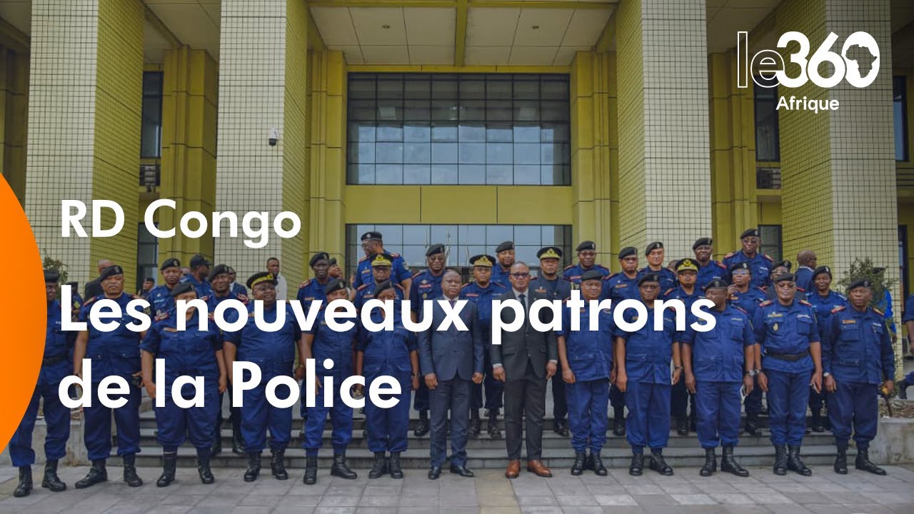 RDC : la Police a de nouveaux patrons
