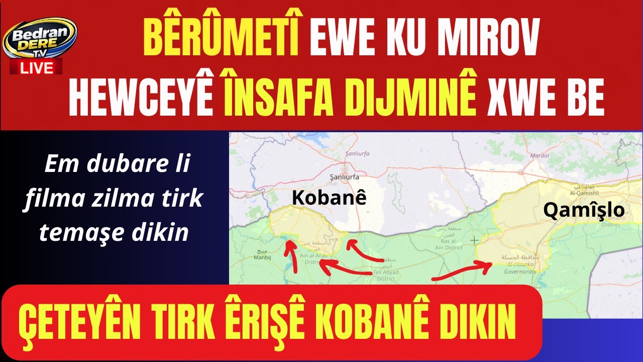 BILEZ- Çeteyên tirk êrişê kobanê dikin