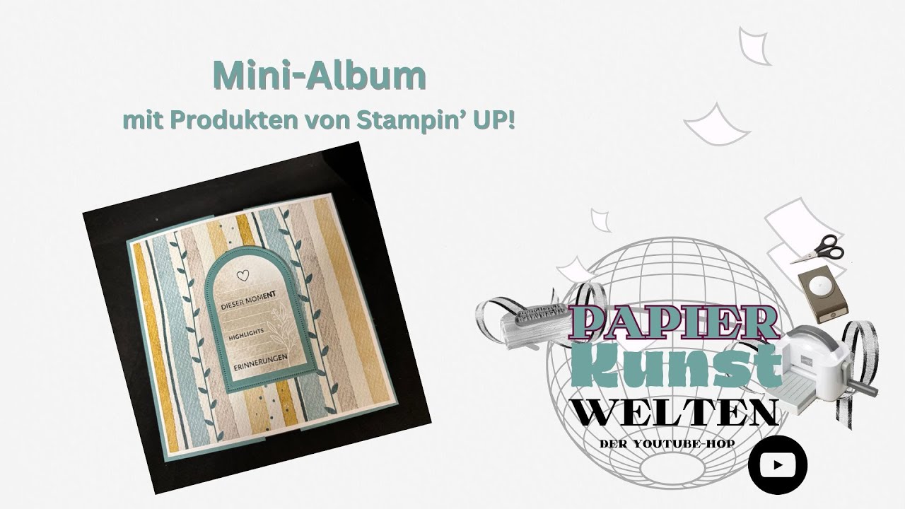 Mini-Album mit Produkten der Kollektion “Am liebsten zusammen” von Stampin' UP!