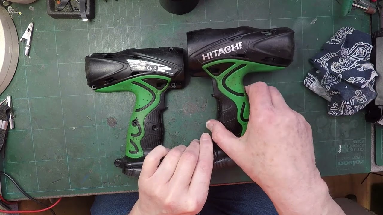 Hitachi 18v drill renovation