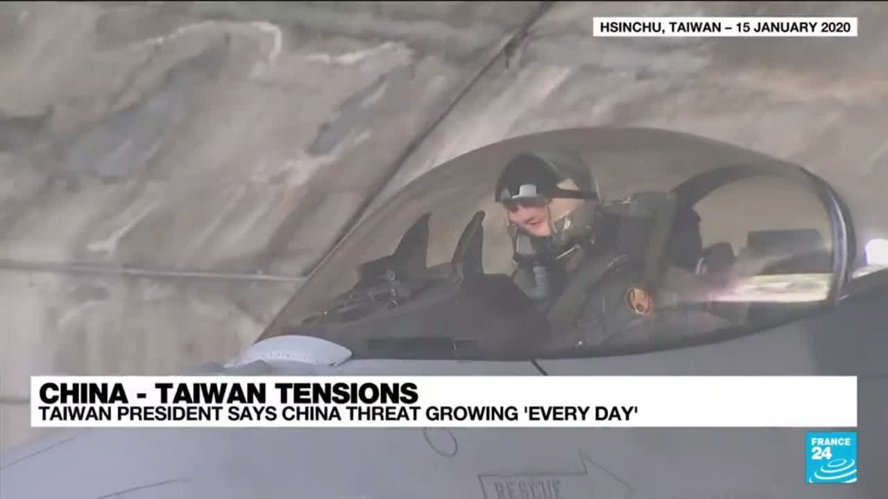 Taiwan president says China threat growing 'every day' &bull; FRANCE 24 English