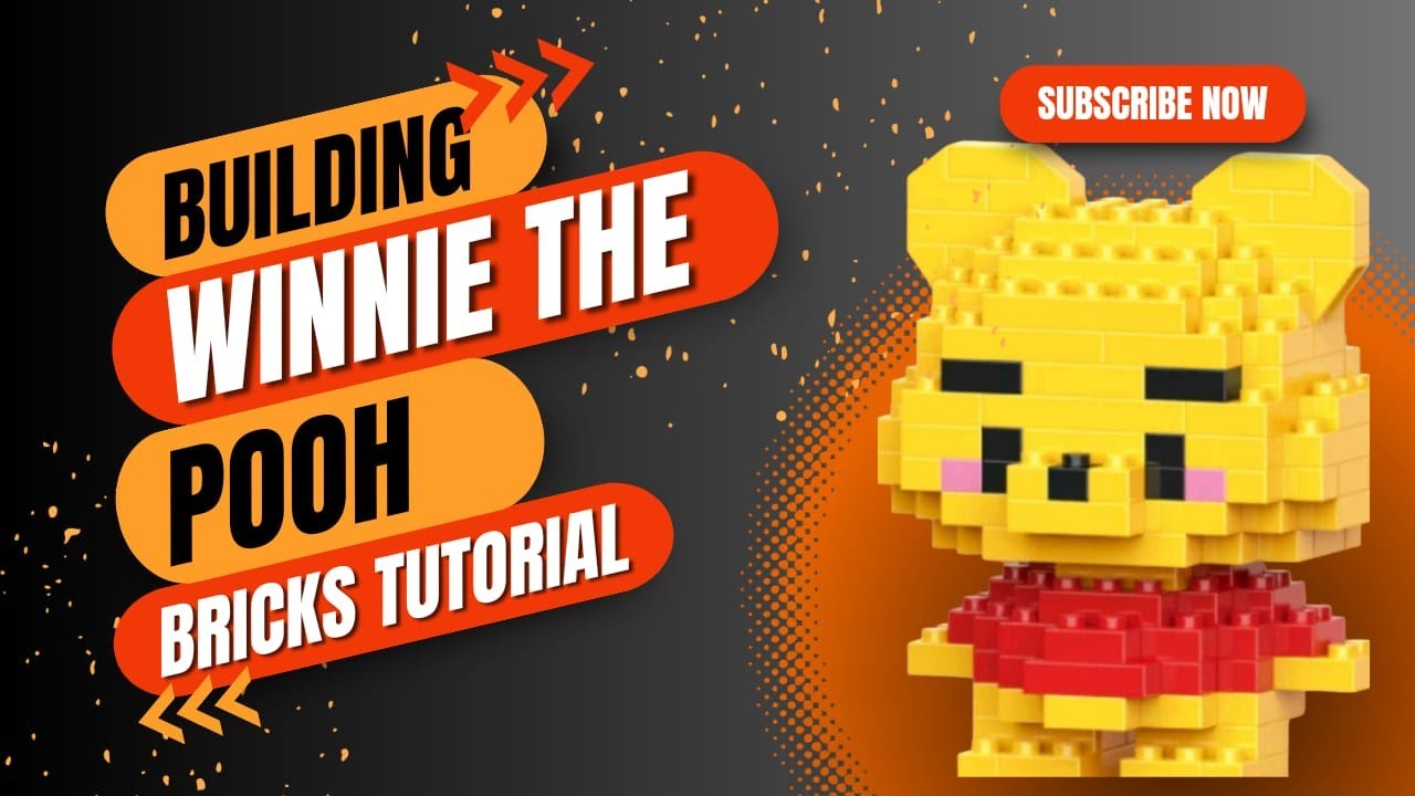 How to build WINNIE THE POOH LEGO mini | Bricks Tutorial (bahasa)