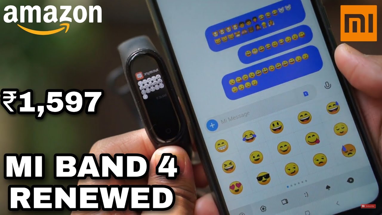 XIAOMI Mi Band 4 [RENEWED] unboxing and review in 2020