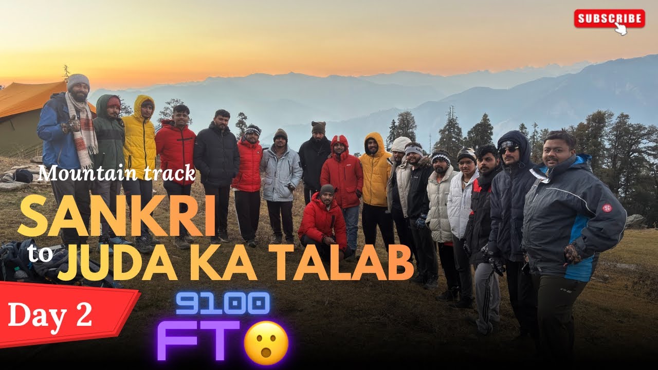 Kedarkantha Day 2 | Shankri to juda talab | RDR.traveller