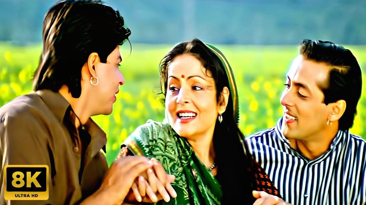 Yeh Bandhan Toh - 8K | Shah Rukh Khan, Salman Khan  ‌ Kumar Sanu, Udit Narayan, Alka Yagnik