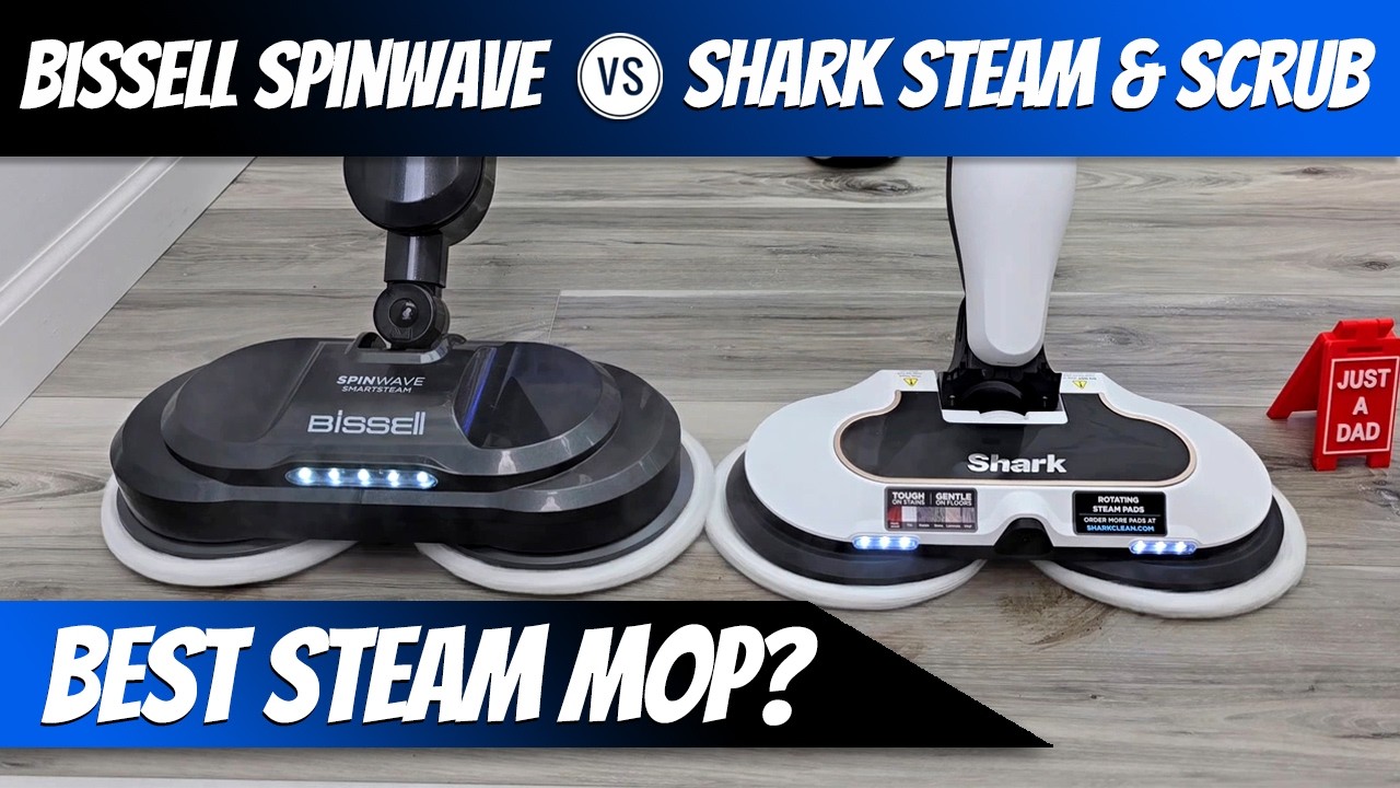 Bissell SpinWave SmartSteam vs Shark Steam & Scrub S8201 Floor Steam Mop COMPARISON  Which is Best?