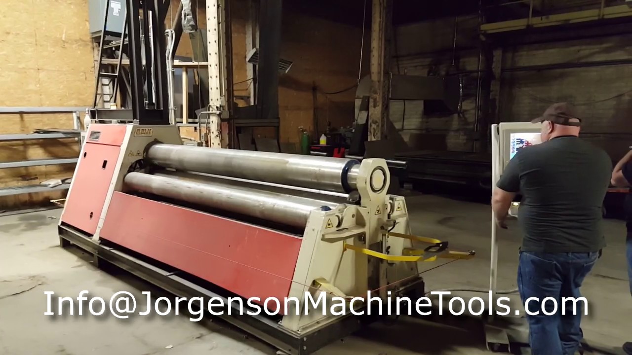 Davi 10' CNC Plate Roll Demo