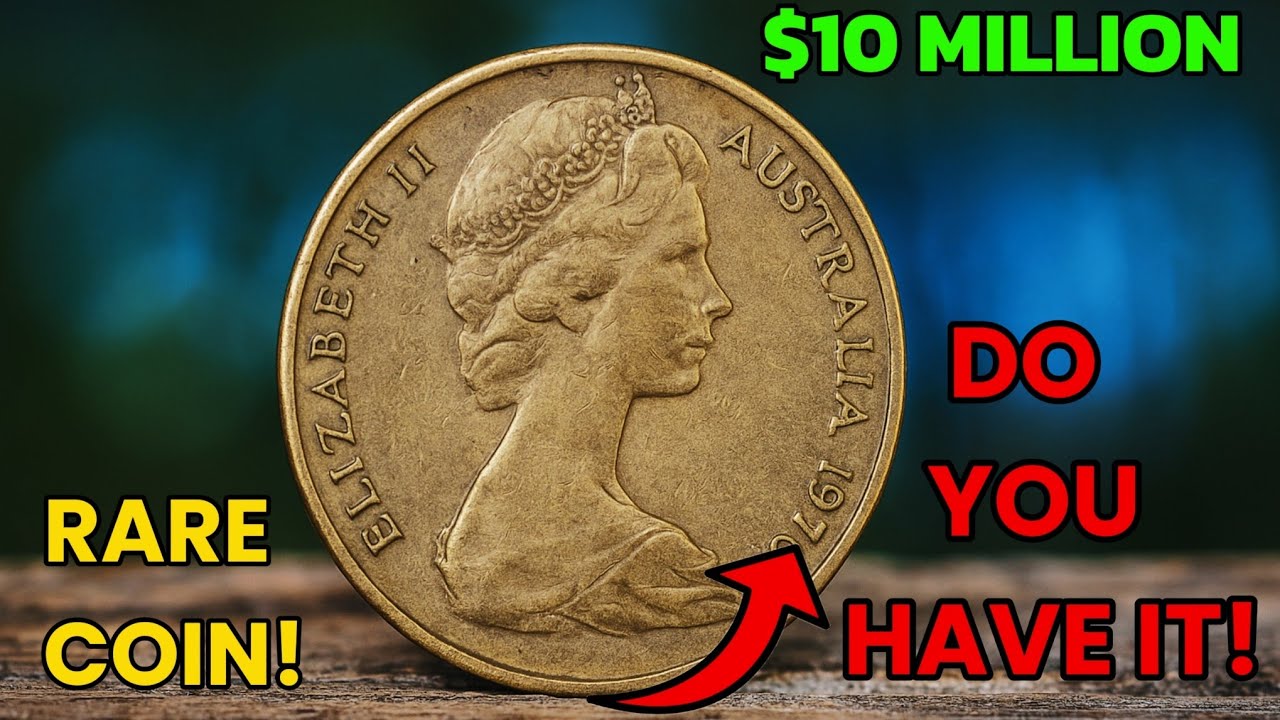 Rare 1970 Australian 1 Cent Coin Worth Big Money! | Valuable Old Coin Collecting