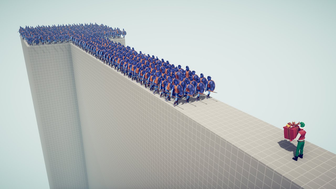 GOD ELF BRIDGE DEFENSE - Totally Accurate Battle Simulator
