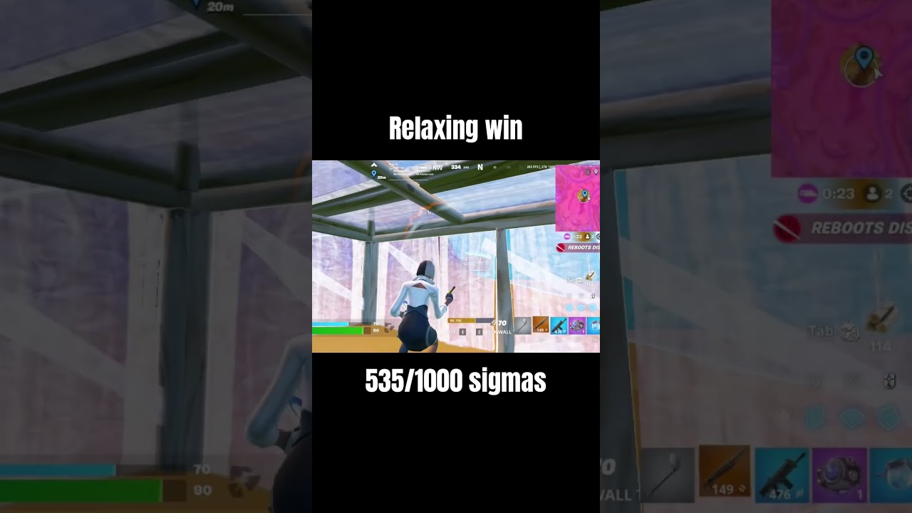 Relaxing Win #fortnite #fortnitefunnies #fortnitememes #fortniteclips #fortclips