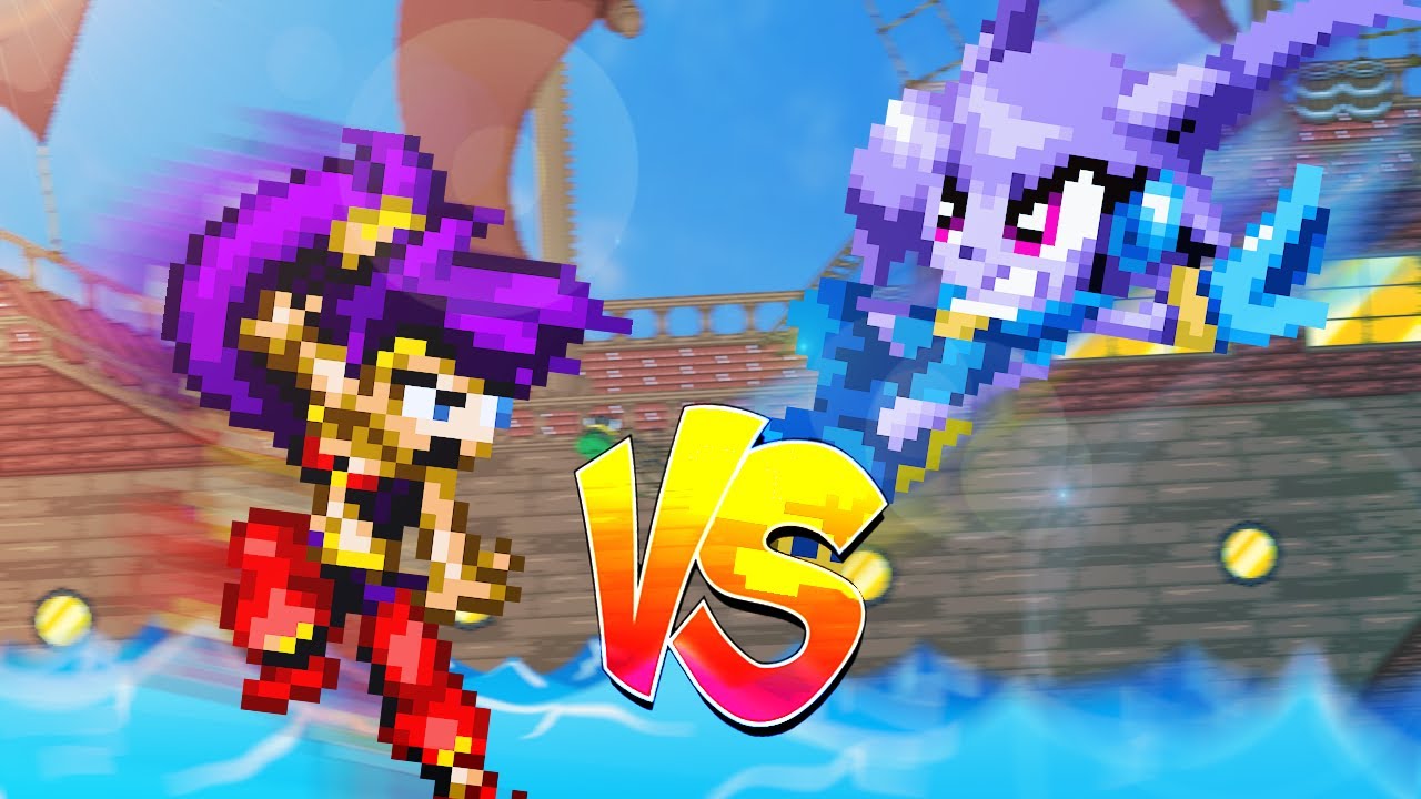 Shantae VS. Sash Lilac - Sprite Animation