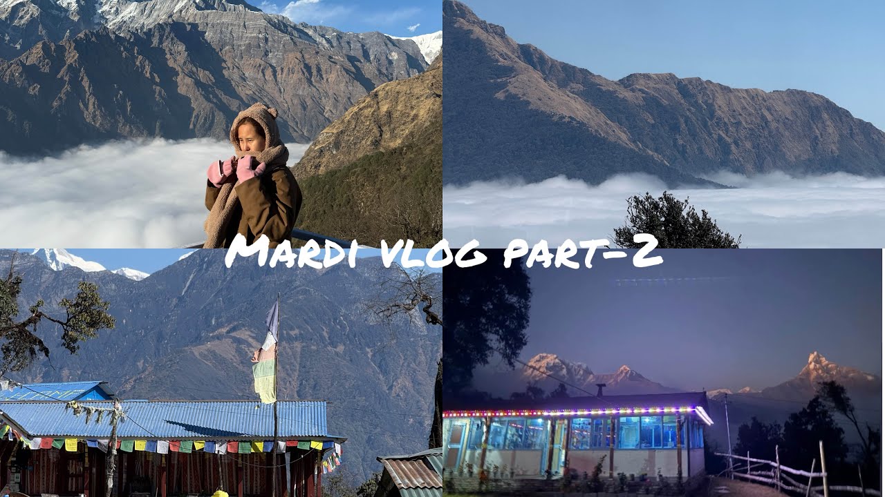 Mardi himal trekking,a life time experience 2025❣️part -2 #mardihimaltrek #mardihimal #nepal #2025 