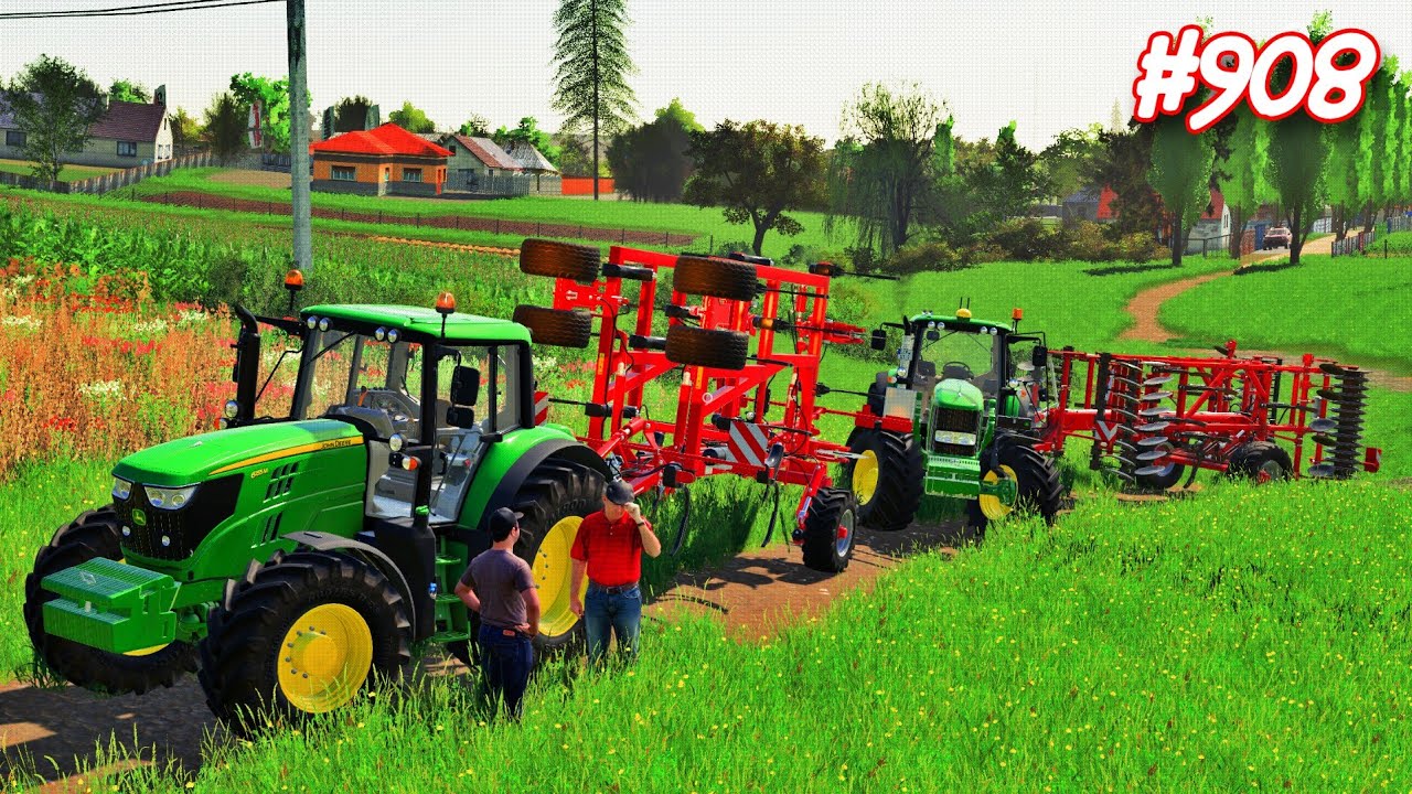 Roleplay pe Dumesti///AM MERS LA DISCUIT CU DOUĂ TRACTOARE [908]-Farming Simulator 19