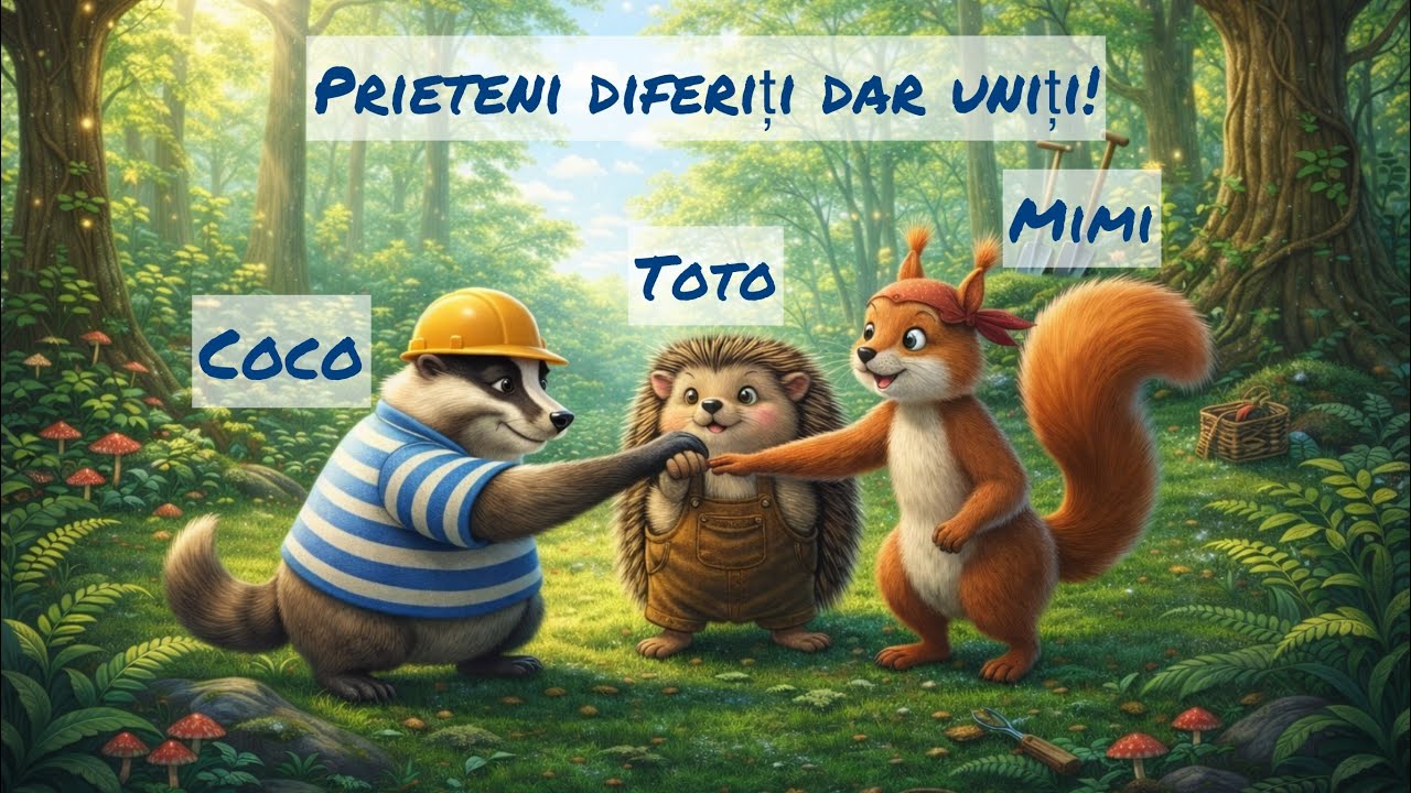 🤝 Puterea Împăcării: O poveste despre diferențe și prietenie!