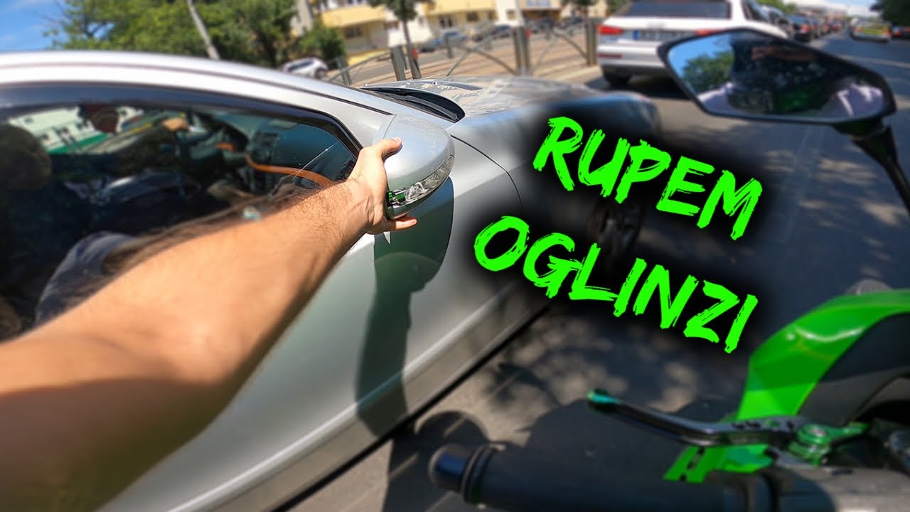 Rupem oglinzi in traficul din Bucuresti