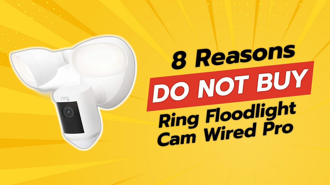 DON'T BUY Ring Floodlight Cam Wired Pro BEFORE WATCHING THIS VIDEO! 😱🔍 (8 Reasons)