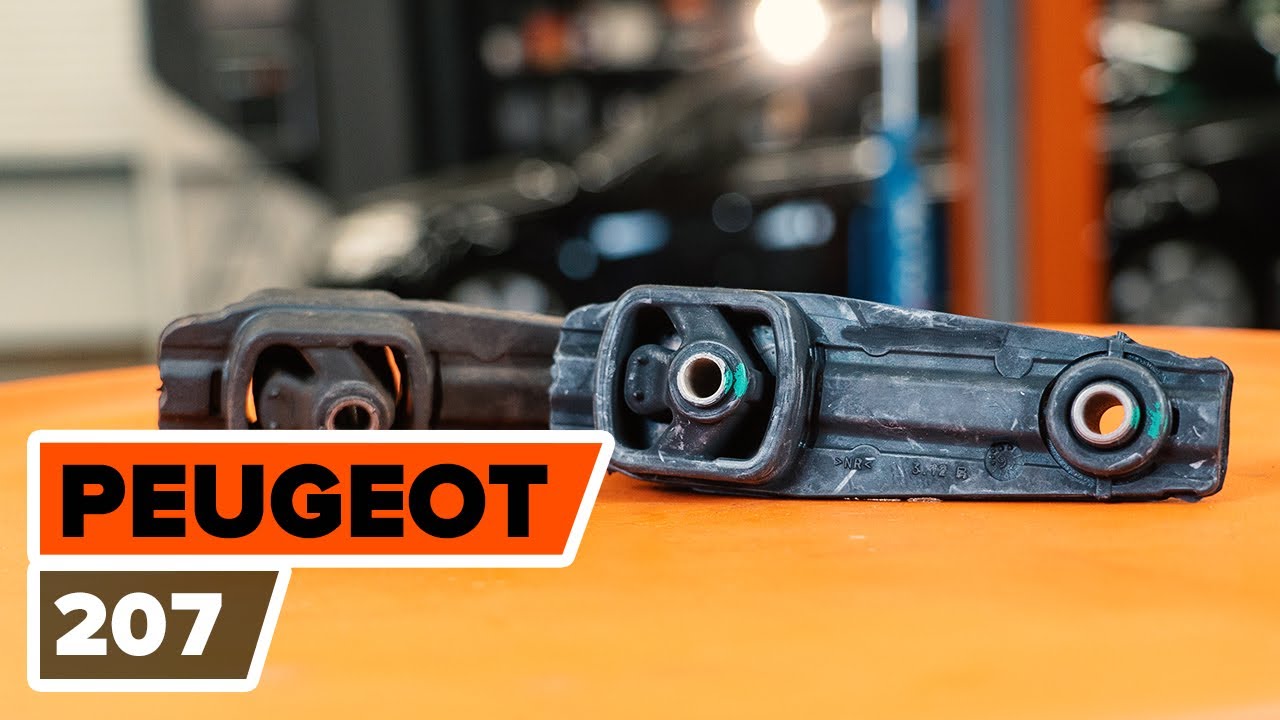 Como substituir apoios do motor no&nbsp;PEUGEOT 207 [TUTORIAL AUTODOC]
