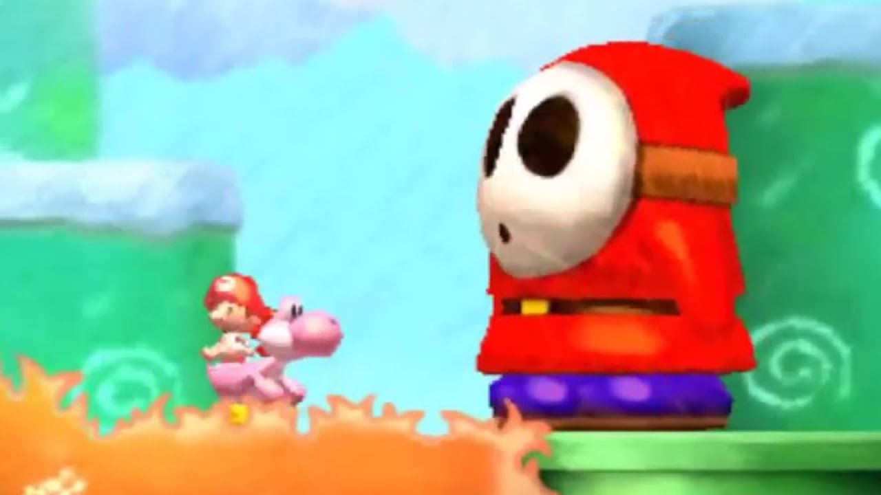 Yoshi's New Island 100% Walkthrough Part 1 - World 1