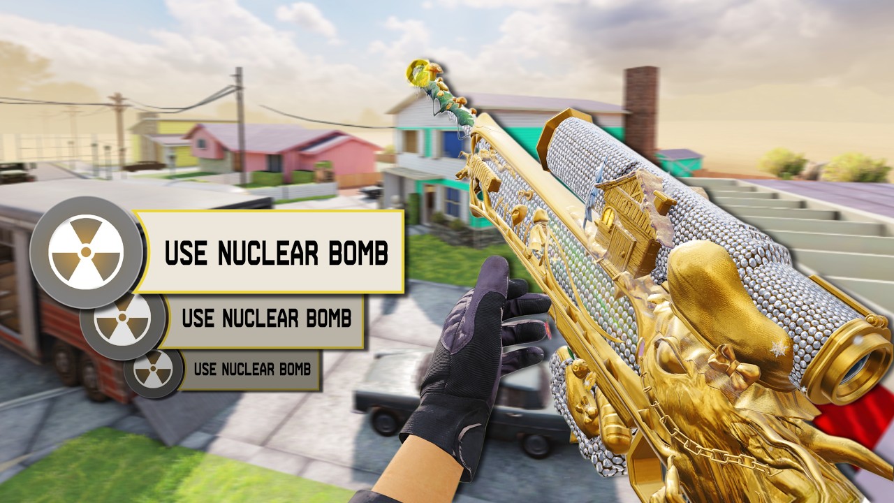 I dropped 3 NUKES with SNIPER for $1000!!