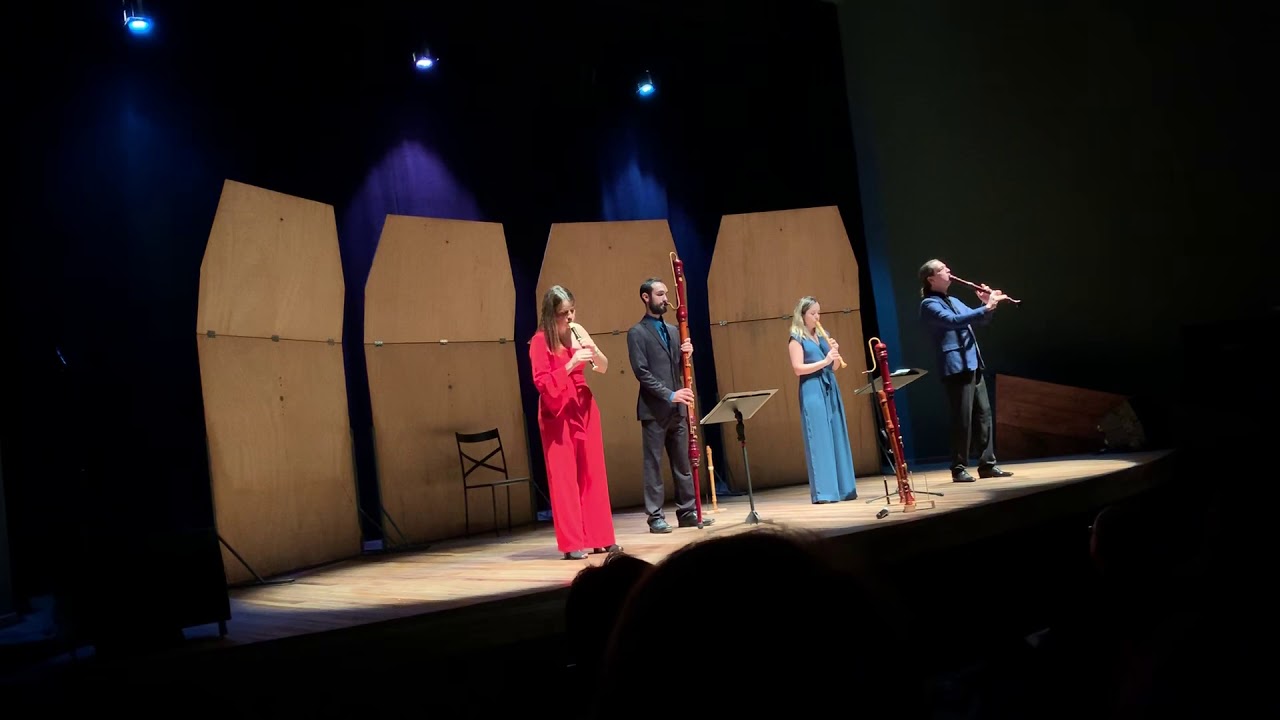 Festival de m&uacute;sica antiga da UFJF em Juiz de Fora - Quarteto Quinta Essentia - Arte da Fuga