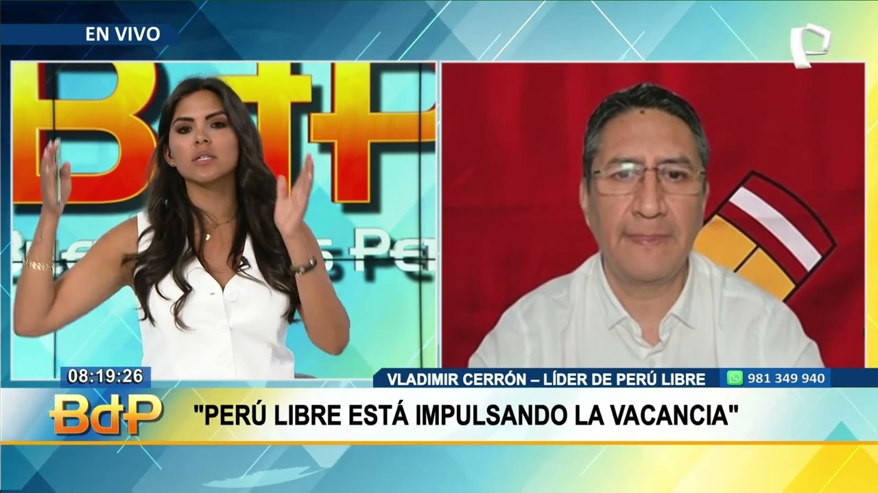 Vladimir Cerrón habla en EXCLUSIVA para Buenos Días Perú