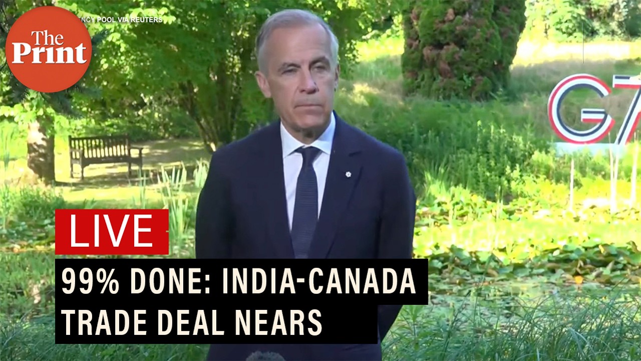 &lsquo;its 99% Done&hellip;&rsquo; PM Mark Carney says India-Canada trade deal likely by G20 Summit