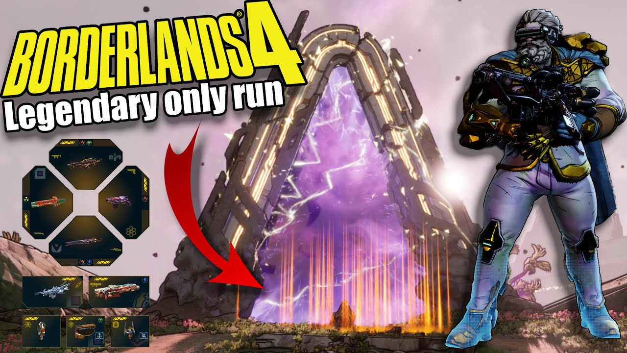 How Hard Is It To Beat Borderlands 4 With Only Legendaries?