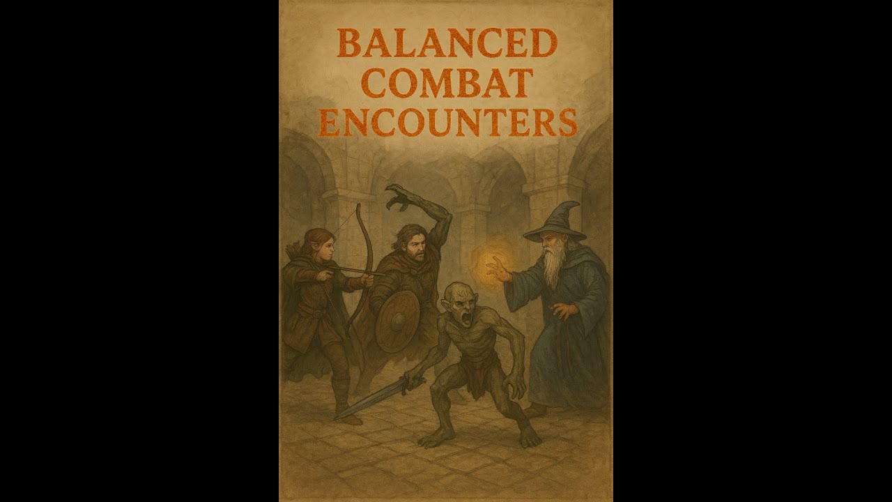 Balancing Combat Encounters. Dnd