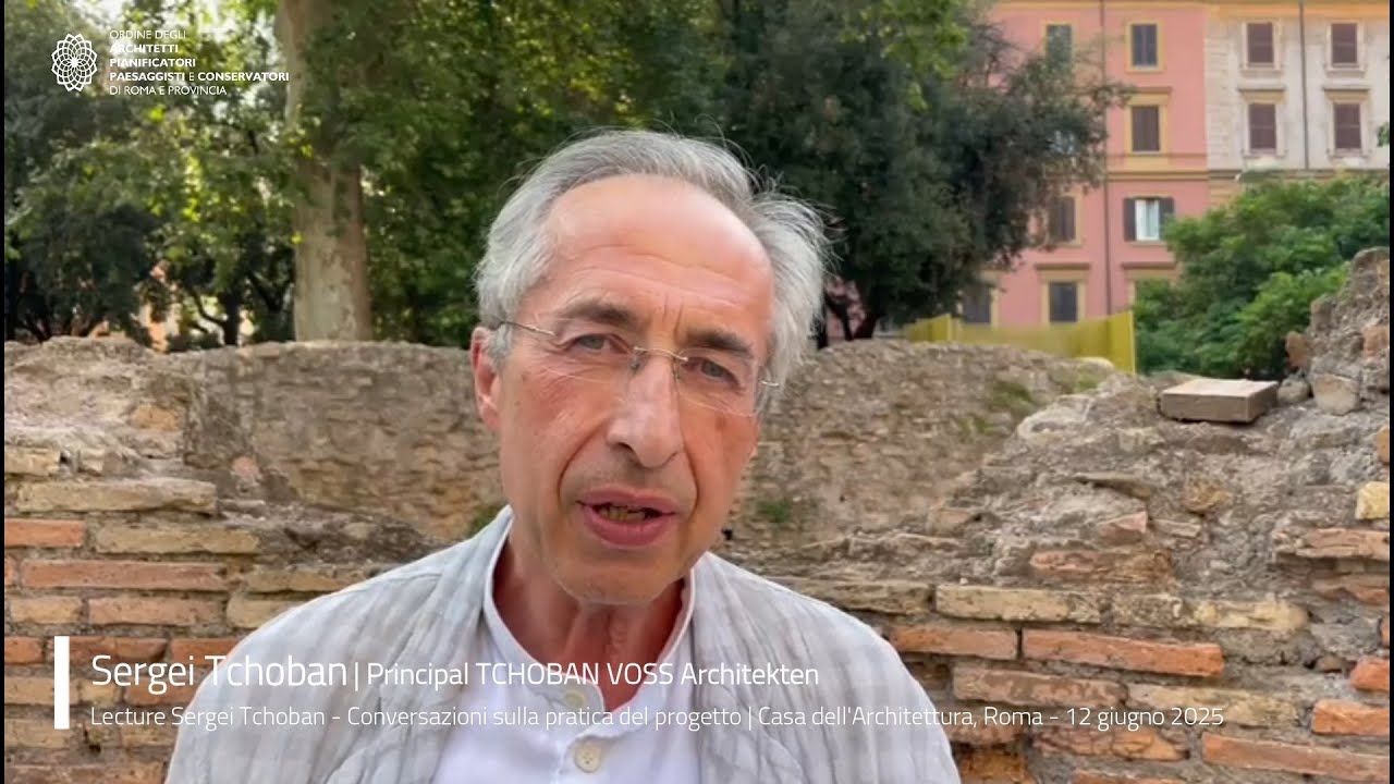 Sergei Tchoban | Conversazioni sulla pratica del progetto
