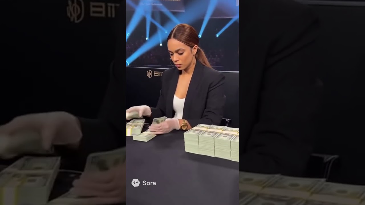 Cash counting championship 2028 in Los Angeles #shorts #cash #olympics
