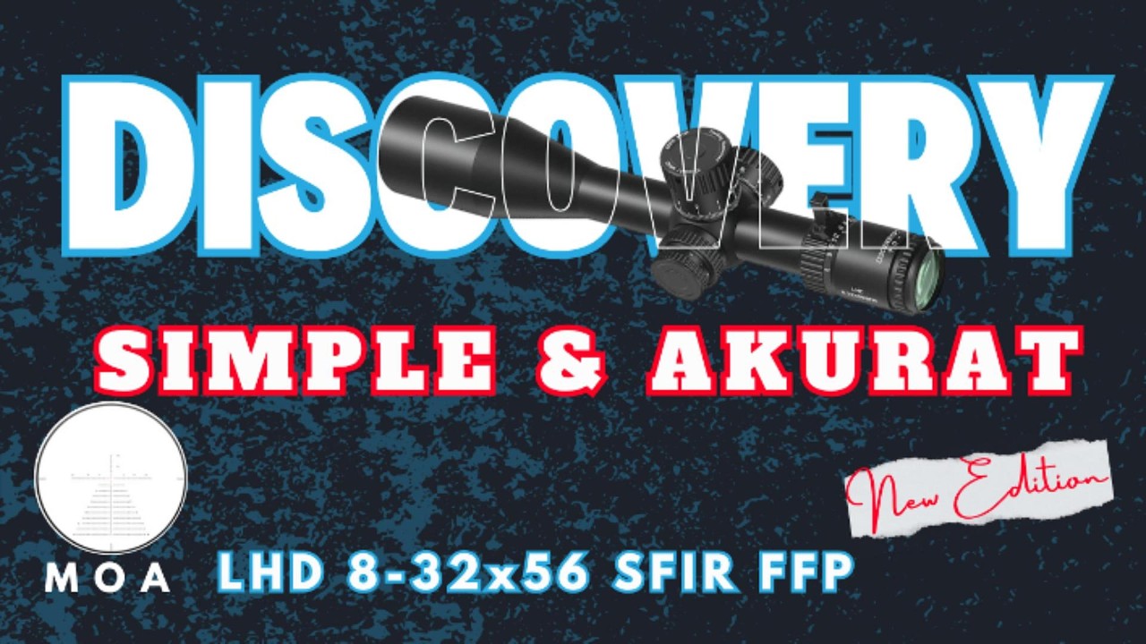 sudah FFP - ZEROSTOP - tube 34mm - zoom gede lensa bening kurang apa lagi Discovery LHD 8-32x56FFP