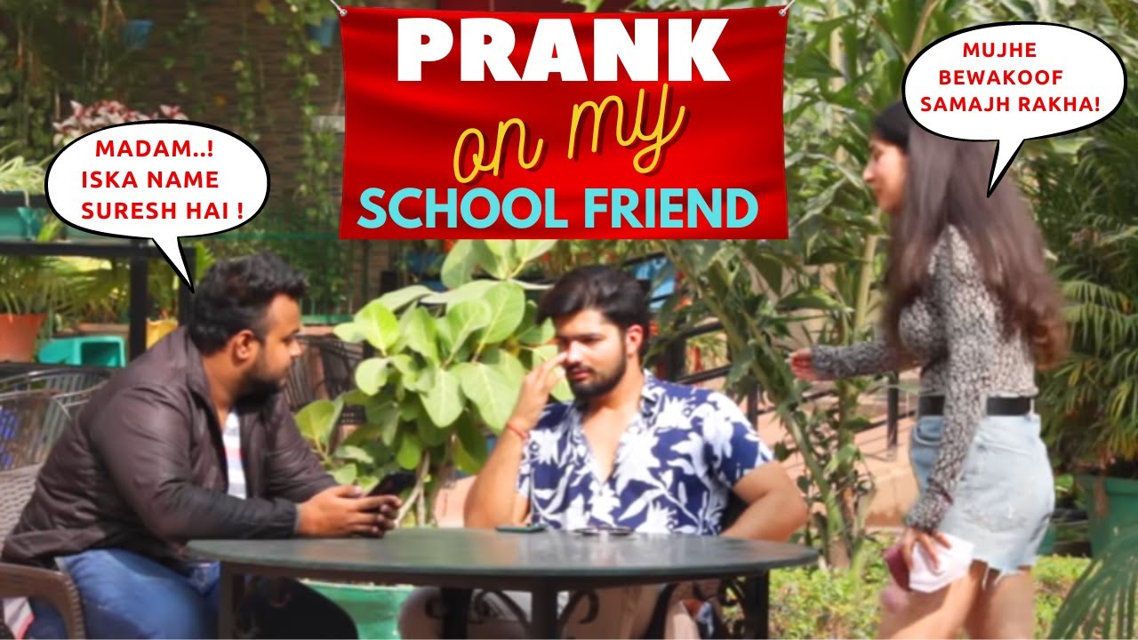 Prank On My School Friend In Haryanvi Style || Funny Reactions || The Vishal Gahlawat
