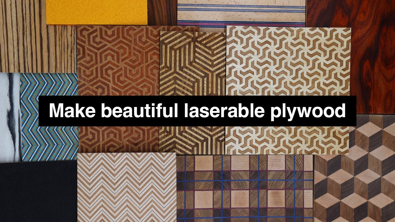 DIY Laser Plywood That Looks AMAZING!