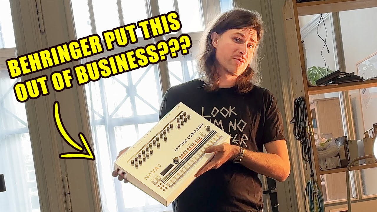 MODIFYING THE FORGOTTEN DIY TR 909 DRUMCOMPUTER CLONE! E-LICKTRONIC NAVA UPDATE + DEMO