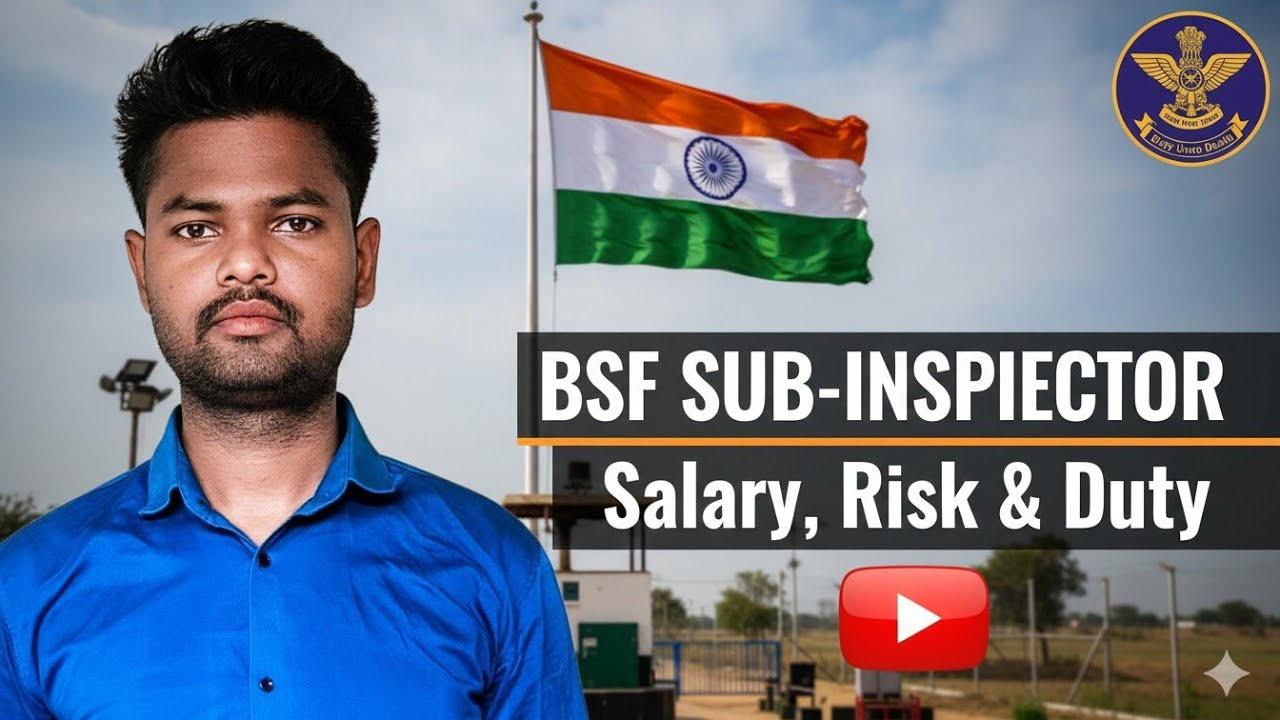 SSC CPO SI|BSF SUB INSPECTOR JOB PROFILE|BSF SI JOB PROFILE|SSC CPO SI RESULT 2025|#ssccposi #bsf