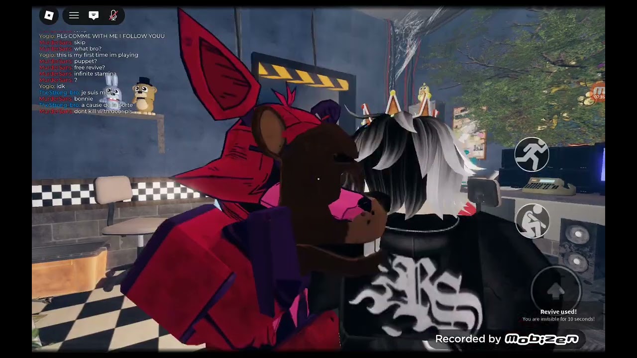 Je crie comme un fou le jeu fnaf 