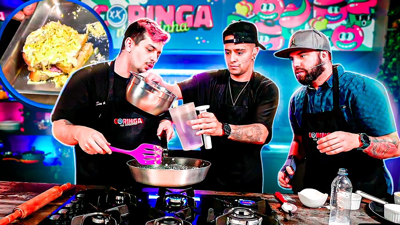 ESSA RECEITA N&Atilde;O DEU CERTO!! 😂| CORINGA NA COZINHA ep. 3 Gabepeixe e TheDarkness
