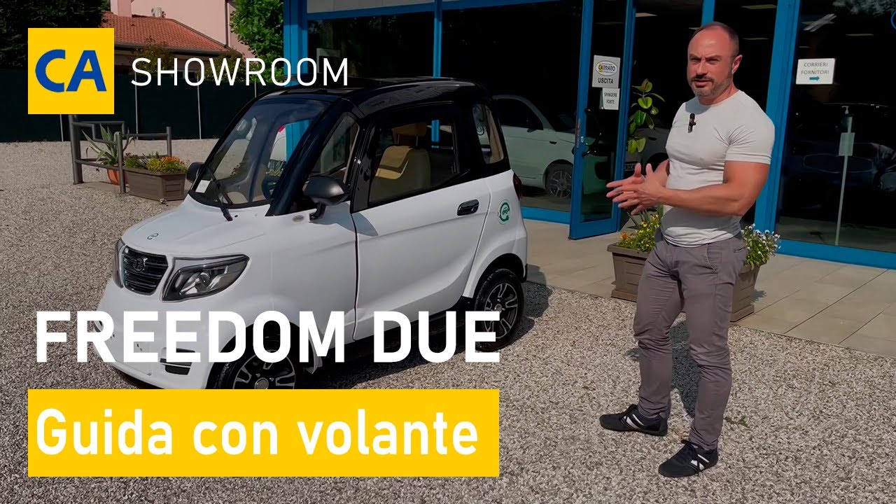 Freedom DUE | Dettagli, spazi e funzionamento della guida con volante