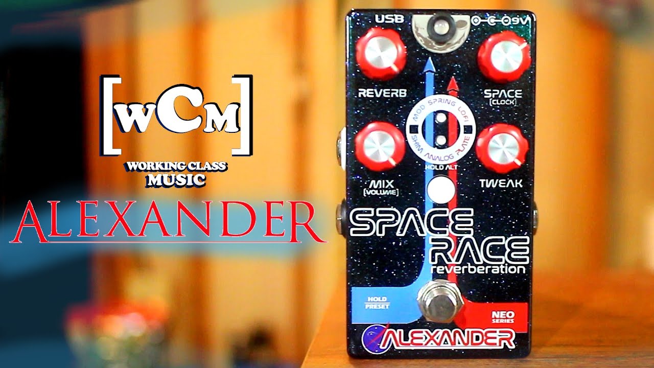 Обзор ревербератора Space Race (Alexander Pedals) | Музыка рабочего класса