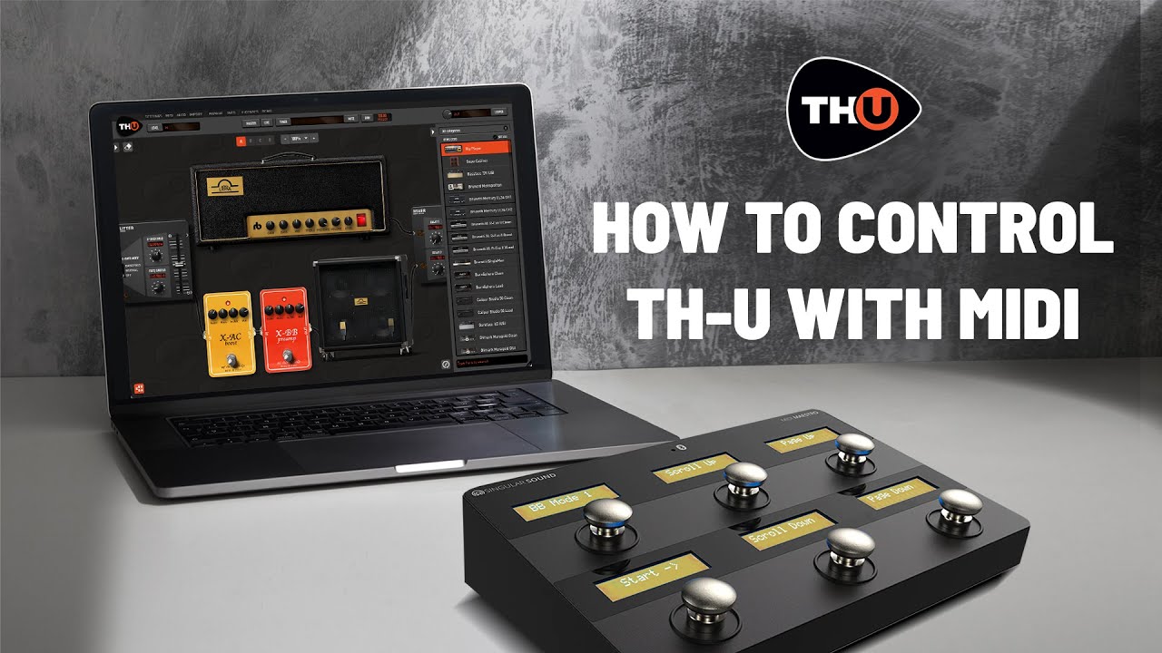 Полное руководство по MIDI для TH-U