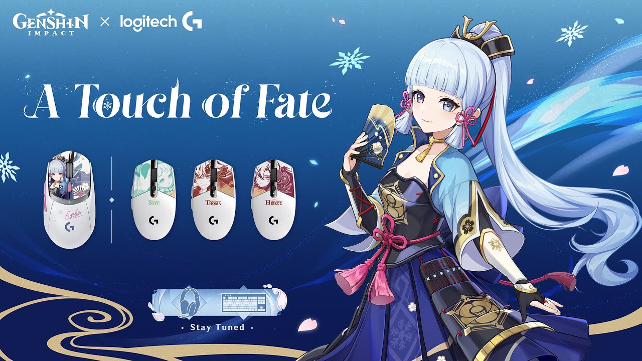 Logitech G &times; Genshin Impact official PC gaming gear collection