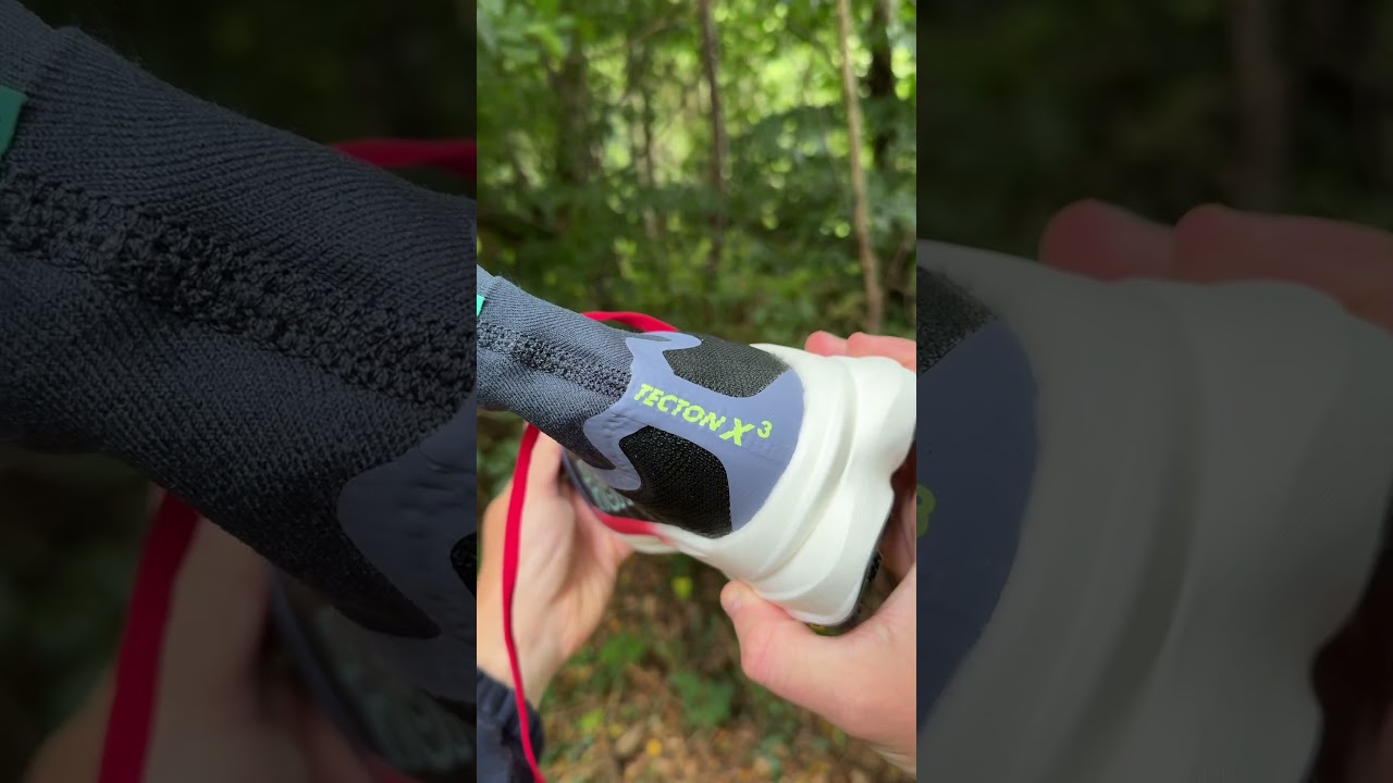 ASMR HOKA Tecton X 3 😮&zwj;💨⛰️ Is this the ultimate race day trail shoe? 👀 #running #trailrunning